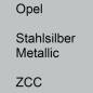 Preview: Opel, Stahlsilber Metallic, ZCC.